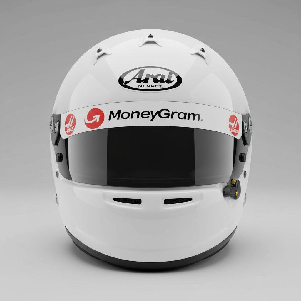 Haas Visor Stickers